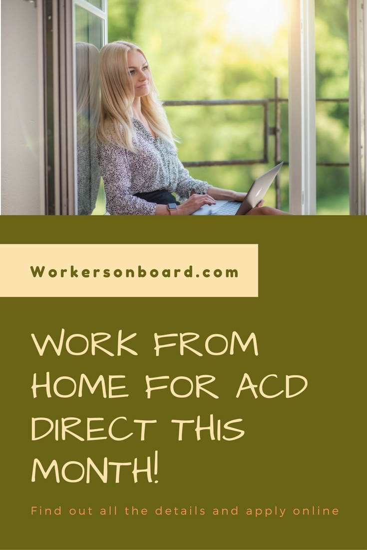 ACD Direct Jobs with Remote, Part-Time, or Freelance Work