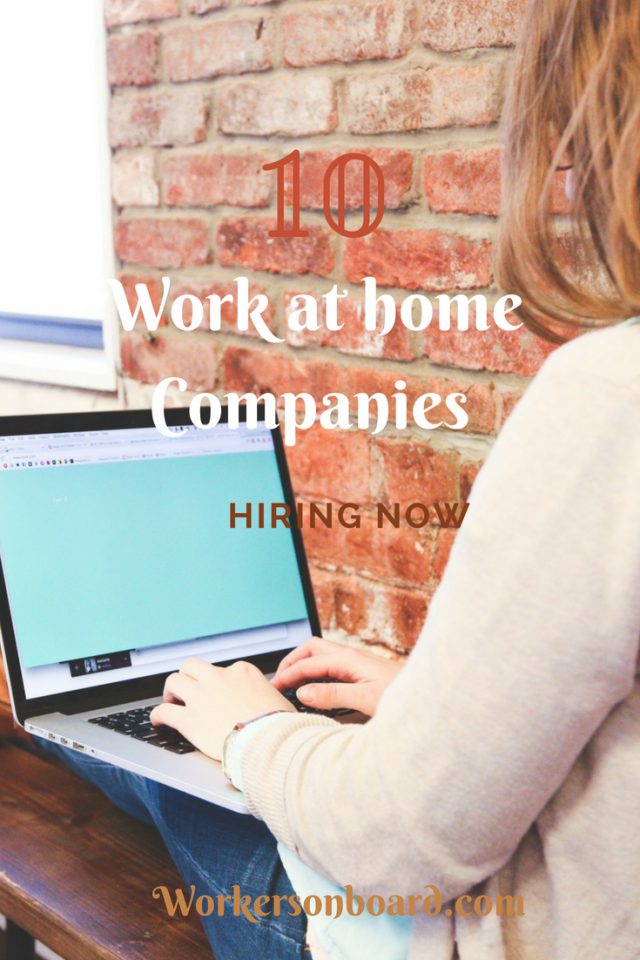 The Latest Work at Home Job Openings Workersonboard